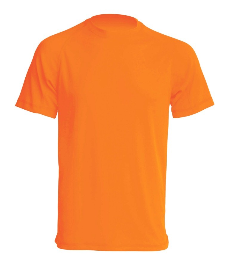 T-shirt JHK SPORT T-SHIRT MAN - ORANGE FLUOR