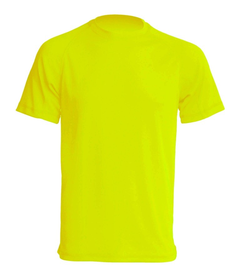 T-shirt JHK SPORT T-SHIRT MAN - GOLD FLUOR