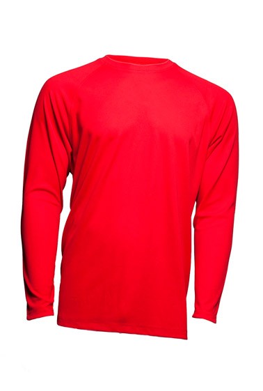 SPORT T-SHIRT MAN LS - RED