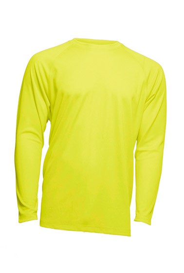 SPORT T-SHIRT MAN LS - GOLD FLUOR