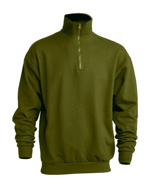 Bluza JHK SWRA ZIP - FOREST GREEN