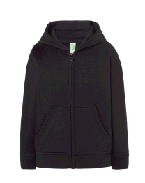 Bluza JHK KID HOODED SWEATSHIRT - BLACK