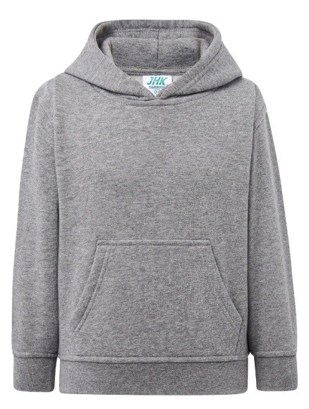 KID SWEATSHIRT KANGAROO GREY MELANGE