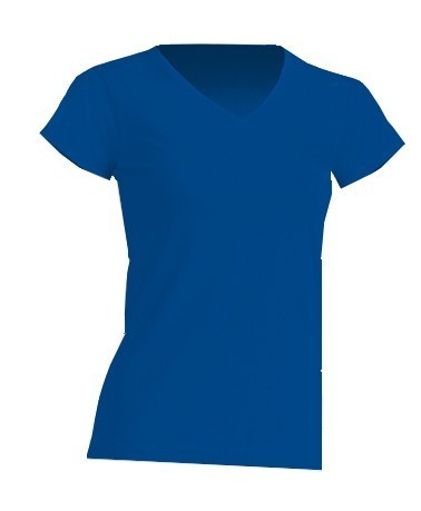 REGULAR LADY COMFORT V-NECK - ROYAL BLUE