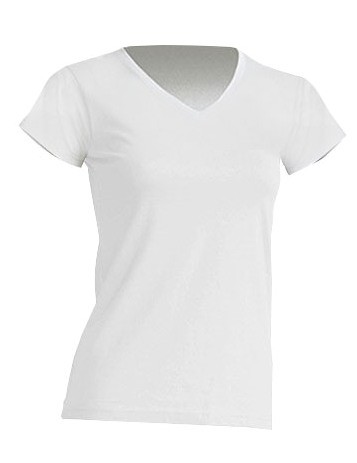 REGULAR LADY COMFORT V-NECK - WHITE
