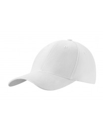 Czapka sześciopanelowa  CZA006 - WHITE