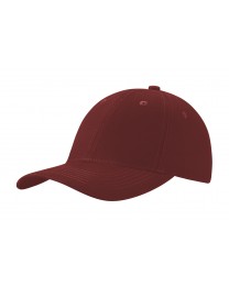 Czapka sześciopanelowa  CZA006 - BURGUNDY