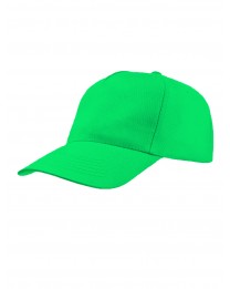 Czapka dziecięca pięciopanelowa KIDS CZA600K - LIME