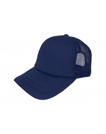 Czapka pięciopanelowa TRUCKER poliester 100%  CZA610 - NAVY / NAVY