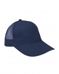 Czapka pięciopanelowa TRUCKER bawełna  CZA611 - NAVY