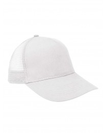Czapka pięciopanelowa TRUCKER bawełna  CZA611 - WHITE