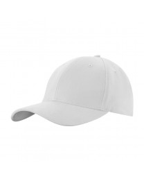 Czapka JUNIOR sześciopanelowa  CZA011 - WHITE
