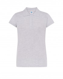 Polo damskie POPL 200 ASH MELANGE