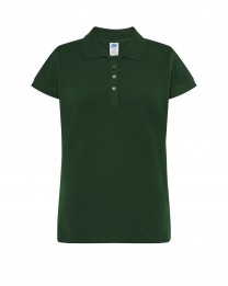 Polo damskie POPL 200 BOTTLE GREEN
