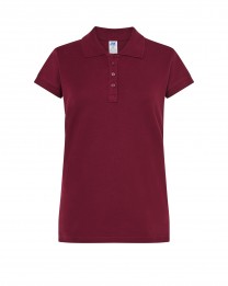 Polo damskie POPL 200 BURGUNDY