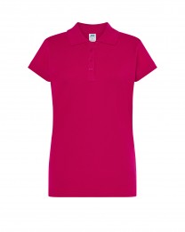 Polo damskie POPL 200 FUCSIA
