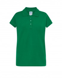 Polo damskie POPL 200 KELLY GREEN