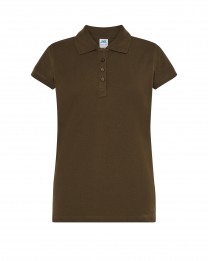 Polo damskie POPL 200 KHAKI
