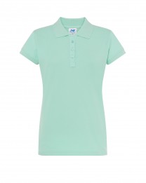 Polo damskie POPL 200 MINT GREEN