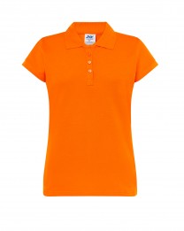 Polo damskie POPL 200 ORANGE