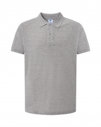 Polo męskie. PORA 210 GREY MELANGE