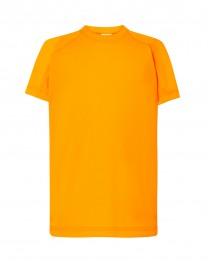 T-shirt JHK  - SPORT KID T-SHIRT  - ORANGE FLUOR