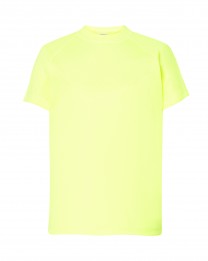 T-shirt JHK  - SPORT KID T-SHIRT  - GOLD FLUOR