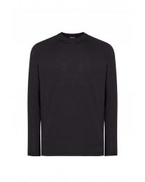 SPORT T-SHIRT MAN LS  - BLACK
