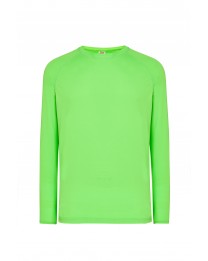 SPORT T-SHIRT MAN LS  - LIME FLUOR