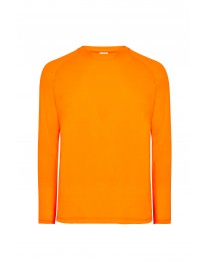 SPORT T-SHIRT MAN LS  - ORANGE FLUOR