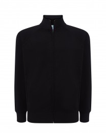 FULL ZIP SWEATSHIRT  BLACK 