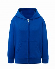 Bluza JHK KID HOODED SWEATSHIRT - ROYAL BLUE