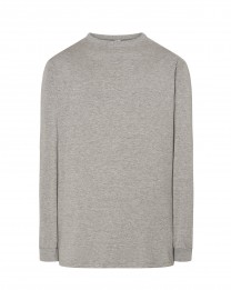 T-Shirt męski z długim rękawem  TSRA170LS  - GREY MELANGE