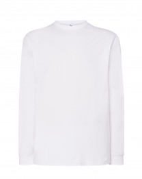 T-Shirt męski z długim rękawem  TSRA170LS  - WHITE