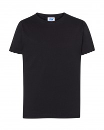 Premium T-Shirt KID  JHK TSRK 190  BLACK 