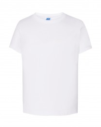 Premium T-Shirt KID  JHK TSRK 190  WHITE