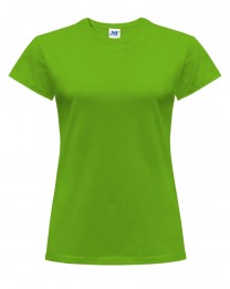 T-shirt damski JHK TSRLCMF - LIME