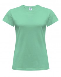 T-shirt damski JHK TSRLCMF - MINT GREEN