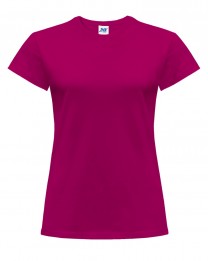 T-shirt damski JHK TSRLCMF - RASPBERRY