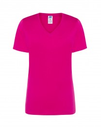 REGULAR LADY COMFORT V-NECK - FUCSIA