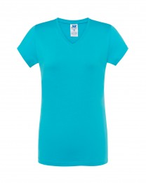 REGULAR LADY COMFORT V-NECK - TURQUOISE