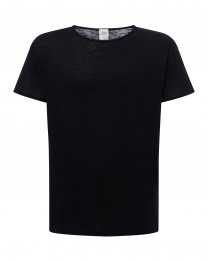 T-shirt męski JHK  Urban Slub TSUA SLB -  BLACK