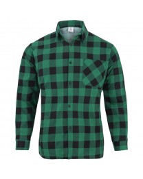 Koszula Flanelowa KOFL  - KELLY GREEN