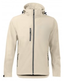 SOFTSHELL WINDSTORM HOODED LADY - OFF WHITE
