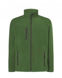 SOFTSHELL JACKET - BOTTLE GREEN