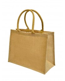 Torba z juty laminowanej - NATURAL