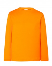 T-shirt KID LS JHK TSRK 150 LS - ORANGE