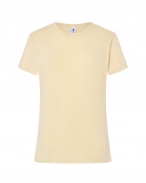 T-shirt damski JHK TSRLCMF - BUTTER CREAM
