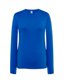 T-SHIRT DAMSKI z długim rękawem JHK TSRLCMF LS ROYAL BLUE
