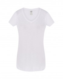 Bluzka damska JHK  Slub Lady TSUL SLB -  WHITE